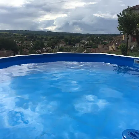 Le Presbytère B&b&gite-sleeps 4-6 Couette-café Puy-lʼÉvêque